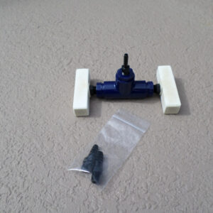 WaterTreats 2 Way Diffuser Manifold Kit w/ 2 x 1"x1"x3" 0.6 cfm