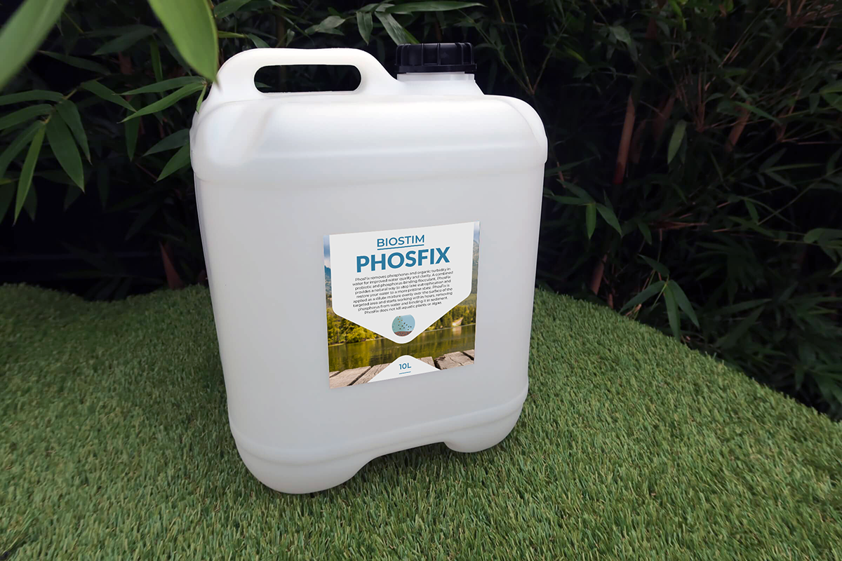 Biostim PhosFix (10L)—Eco-Friendly Phosphorus Remover & Water Clarifier